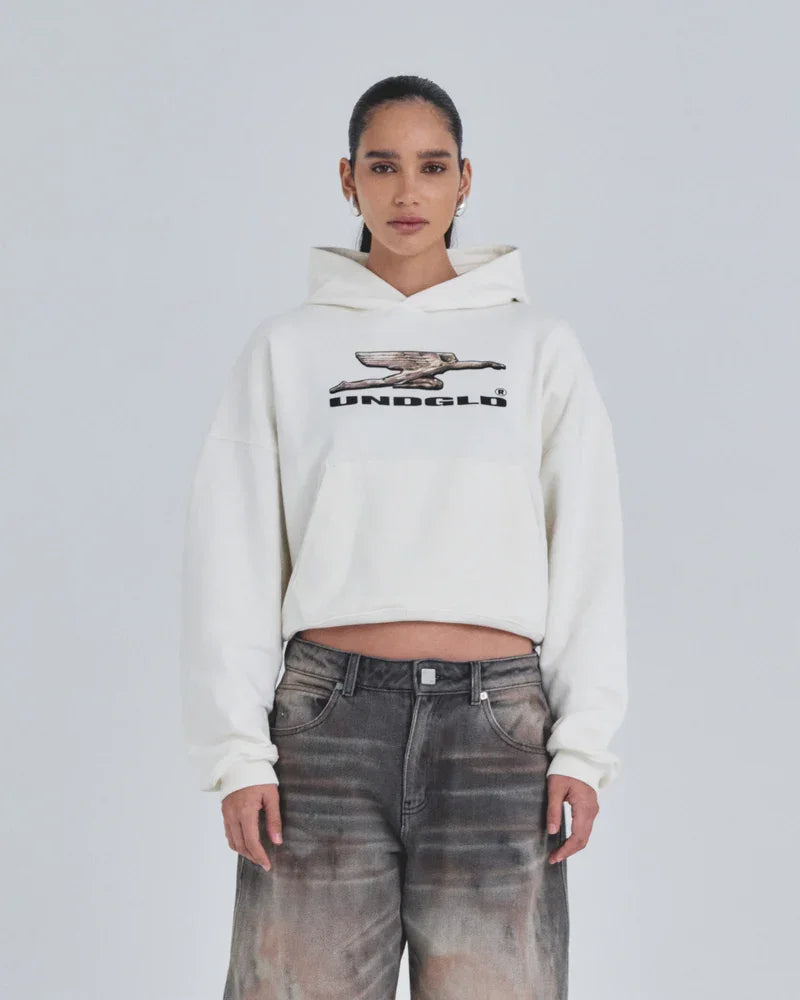 Hoodie Boxy Fit Women Undergold Holy State Deco - Hoodie