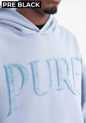 Hoodie Hombre Pure Azul Claro Hoodie
