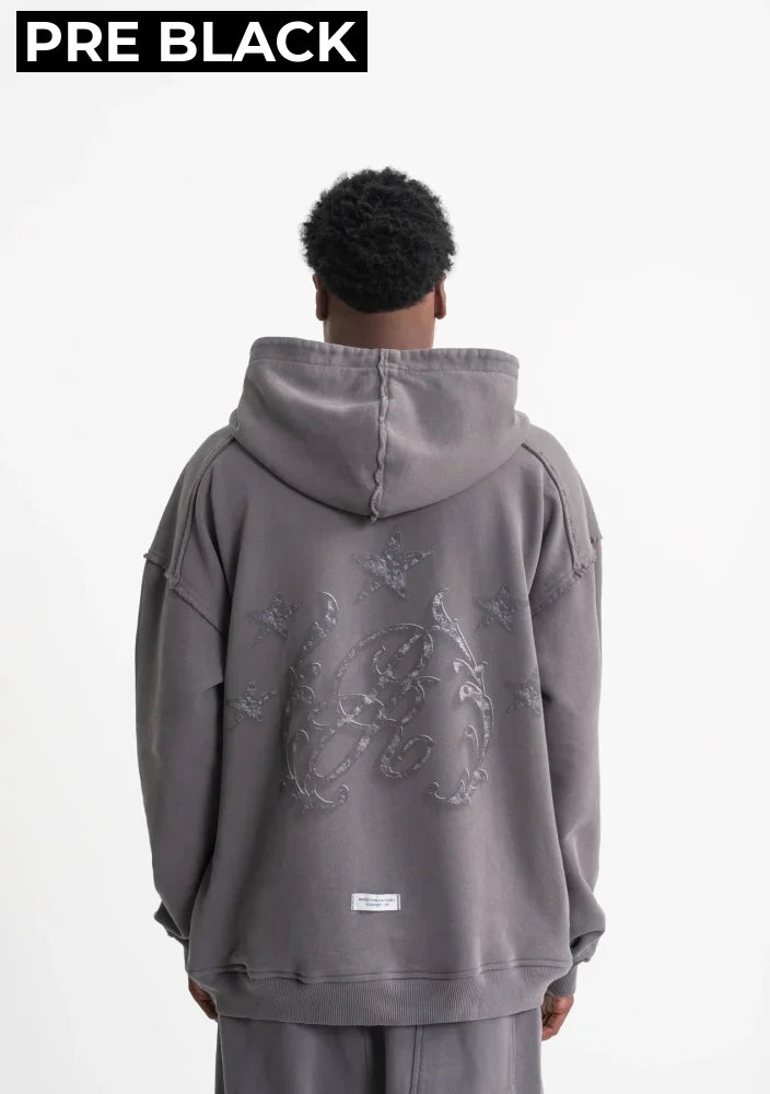 Hoodie Hombre Pure Gris Oscuro Hoodie