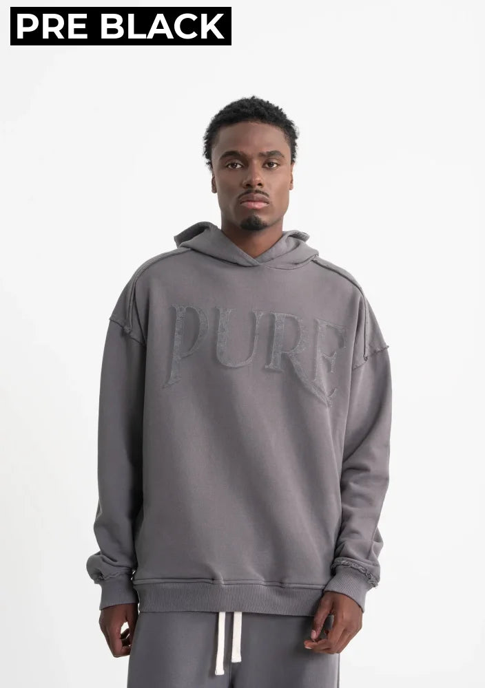 Hoodie Hombre Pure Gris Oscuro Hoodie