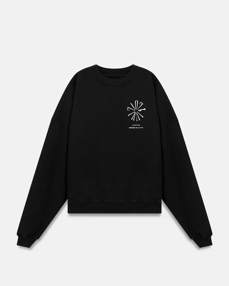 Hoodie Men Undergold Spring Pray 4 Love Boxy Fit Crewneck Hoodie