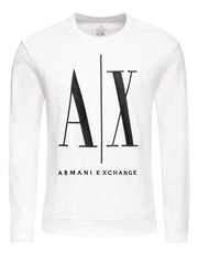 Sweatshirt Men White Armani Exchange