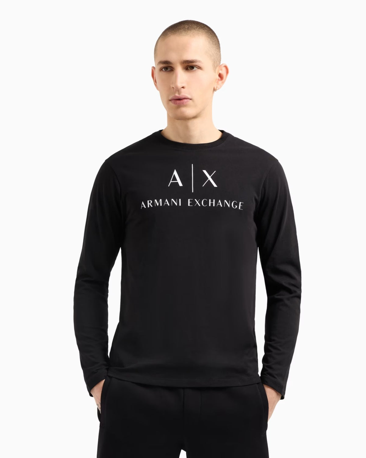 Long-Shirt Men Black Armani Exchange