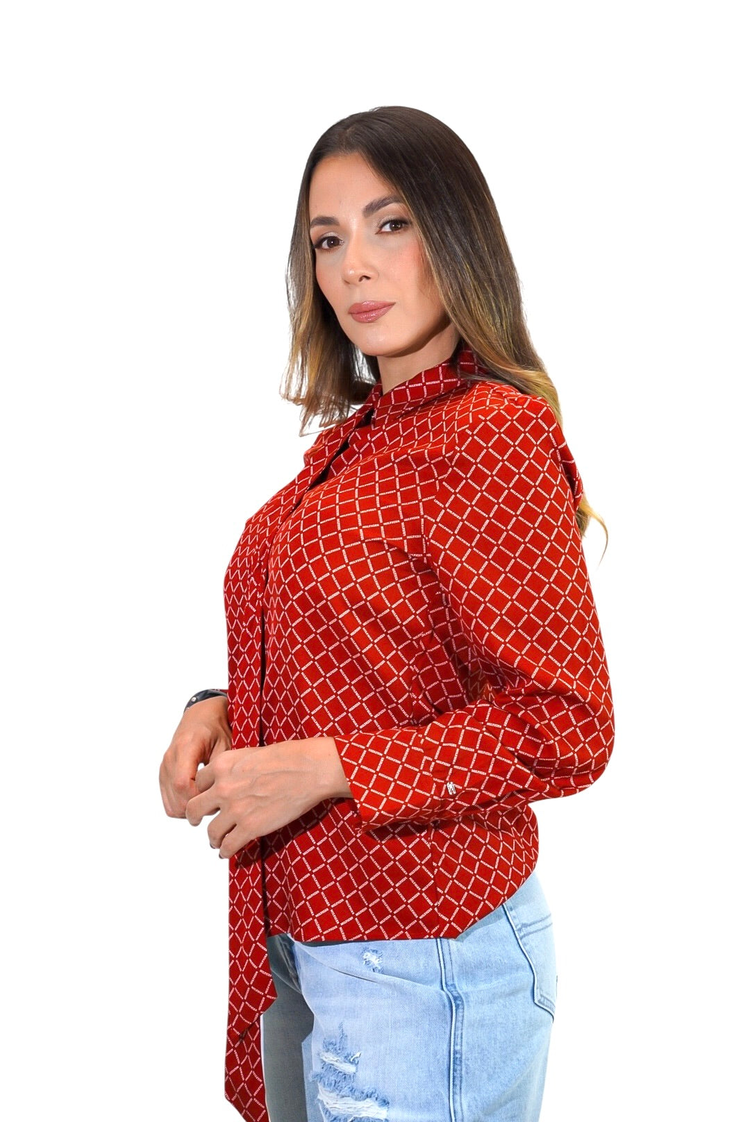 Camisa Women Tommy Hilfiger Sky Camisas