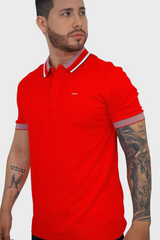 Polo Carven Red