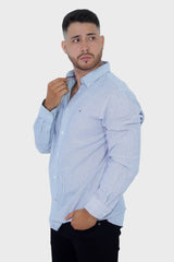 Camisa Tommy Hilfiger Regular Grey