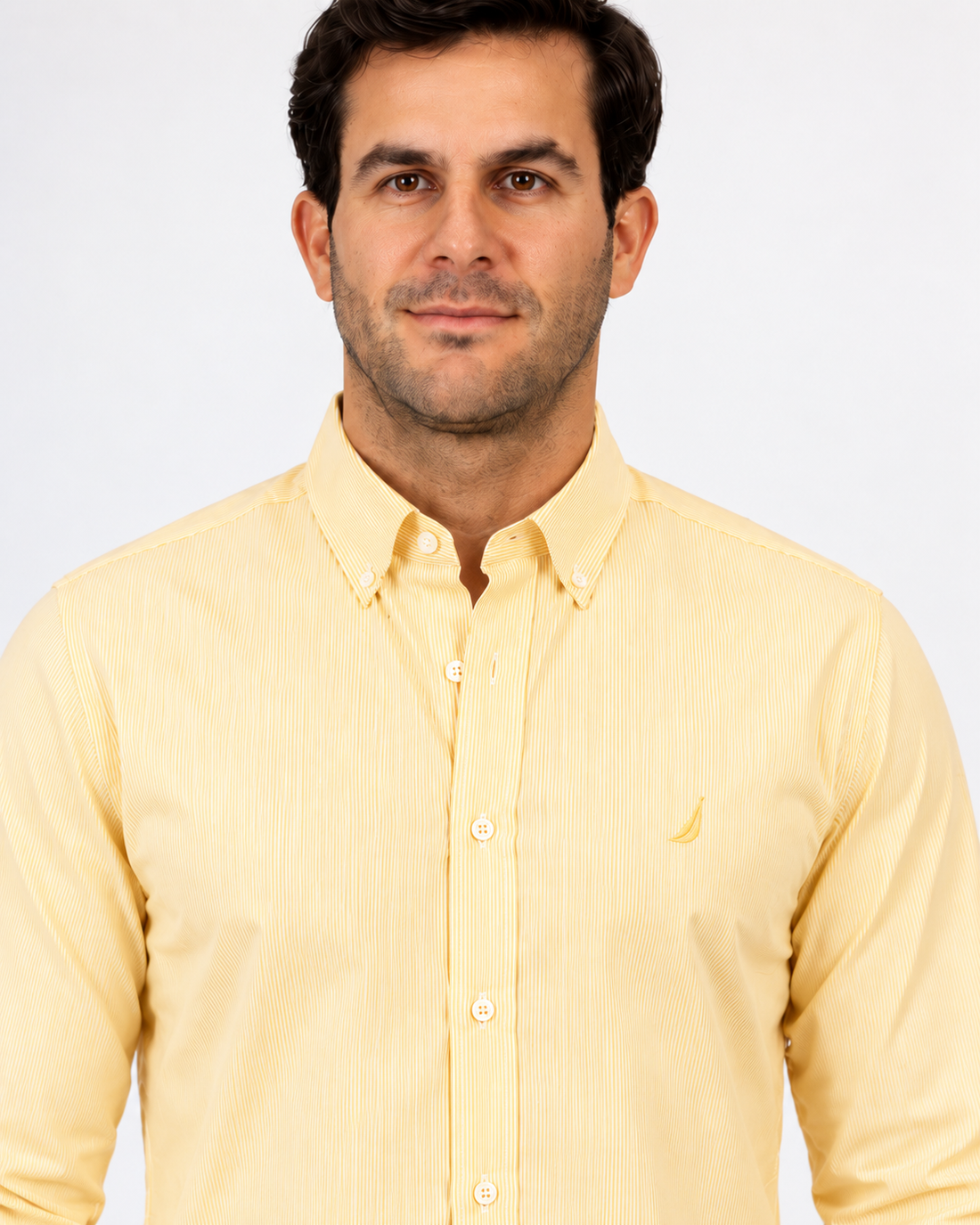 Camisa Manga Larga Hombre Nautica Classic Fit