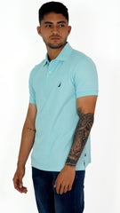 Polo Nautica Hombre Slim Fit Sky