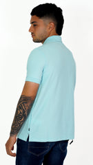 Polo Nautica Hombre Slim Fit Sky