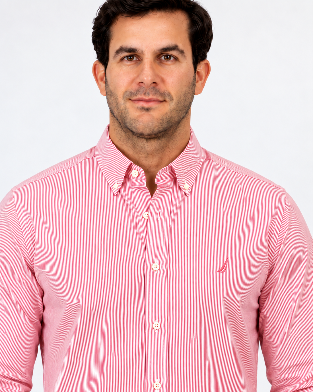 Camisa Manga Larga Hombre Nautica Classic Fit