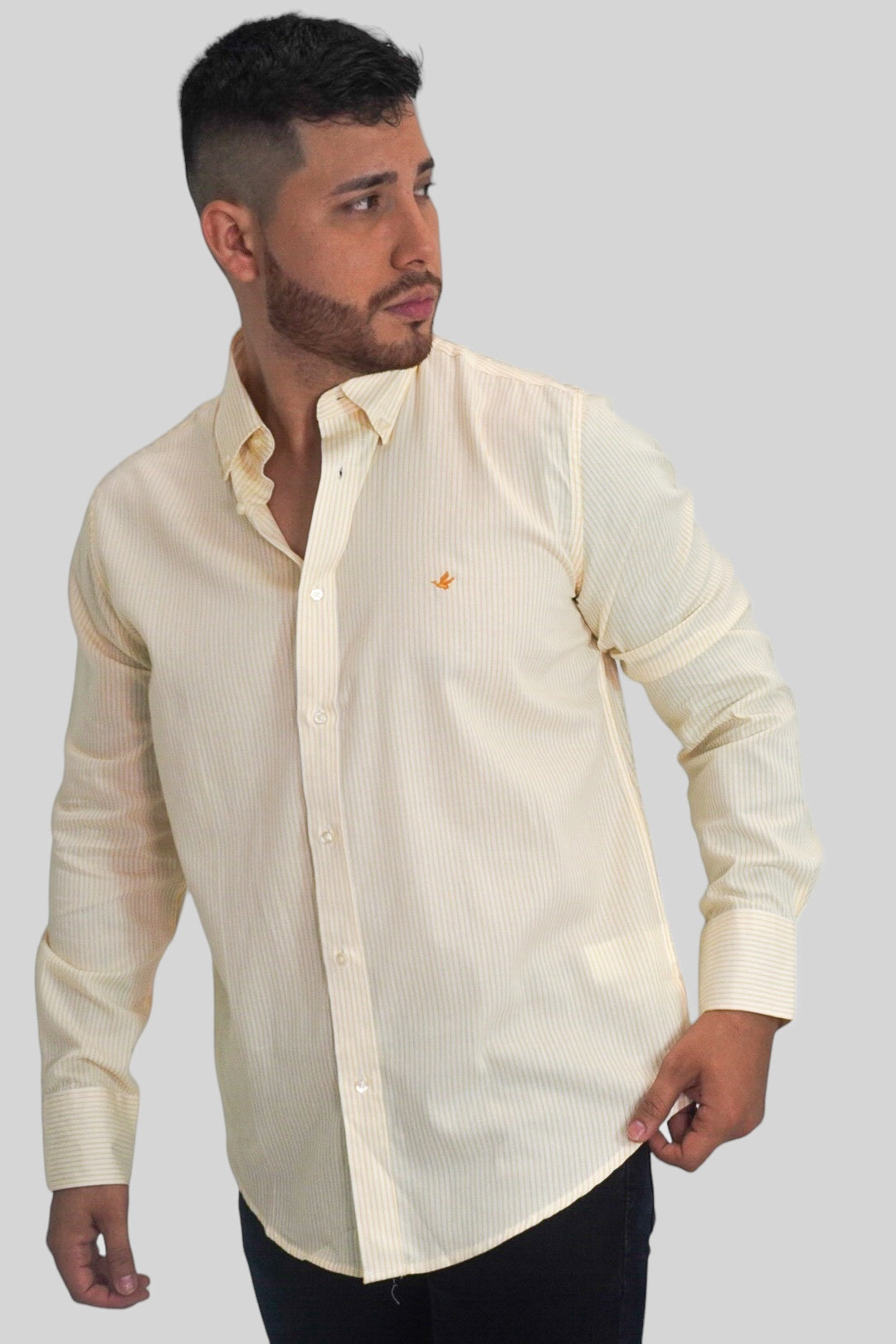 Camisa Brooksfield Yellow Camiseta