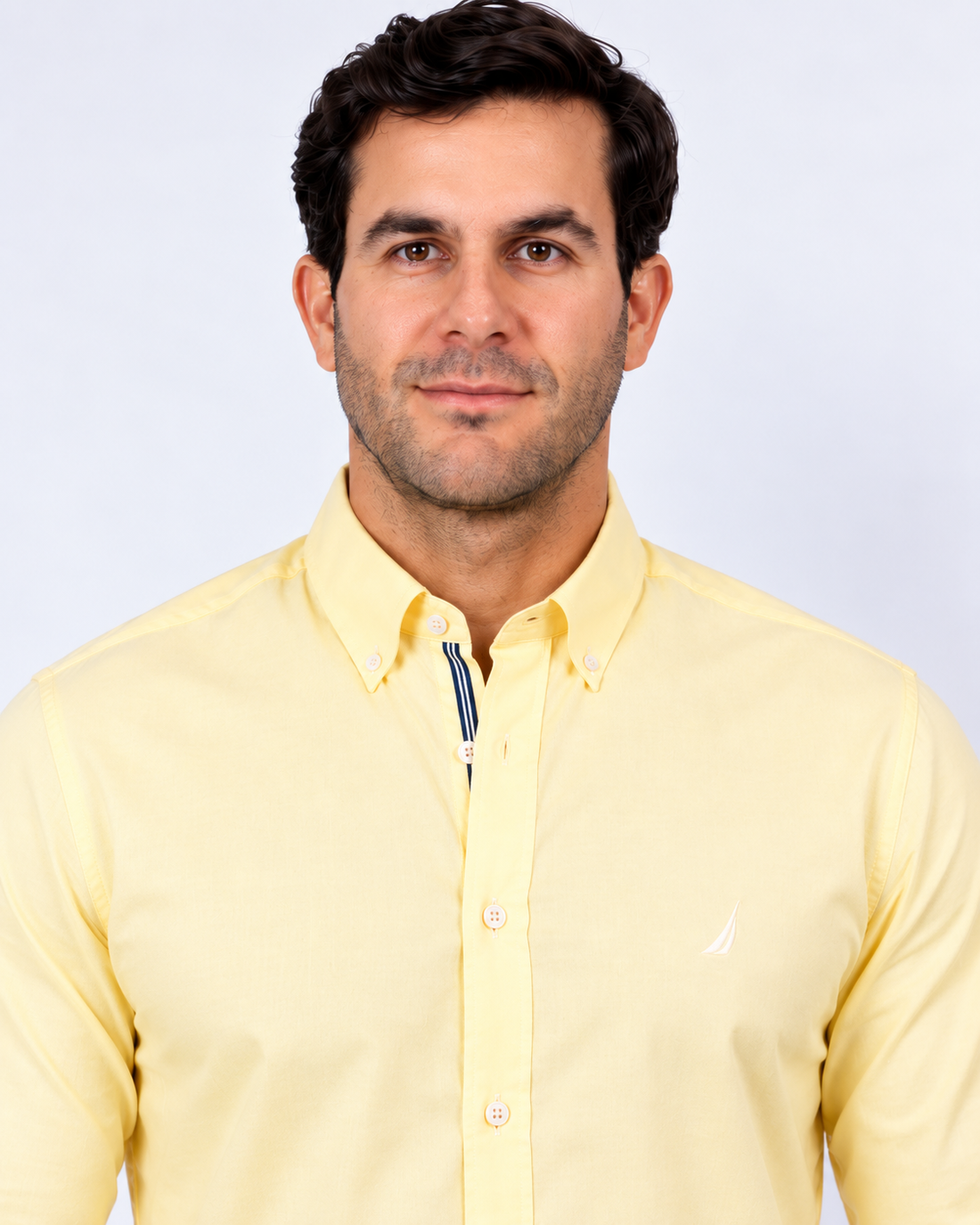 Camisa Manga Larga Hombre Nautica Classic Fit