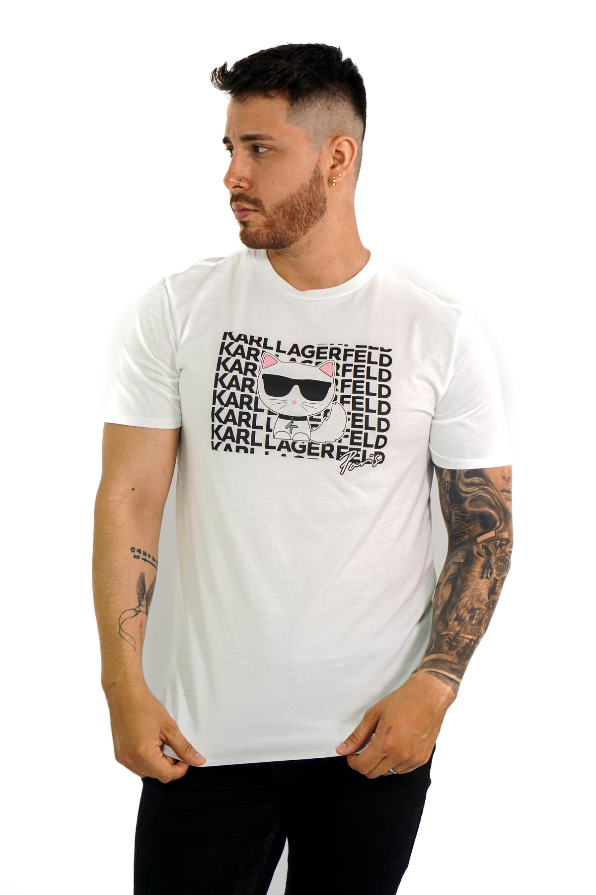 Camiseta Karl Lagerfeld White