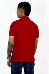 Polo Nautica Hombre Slim Fit Red