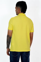 Polo Nautica Hombre Slim Fit Yellow