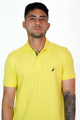 Polo Nautica Hombre Slim Fit Yellow