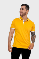 Polo Carven Mustard