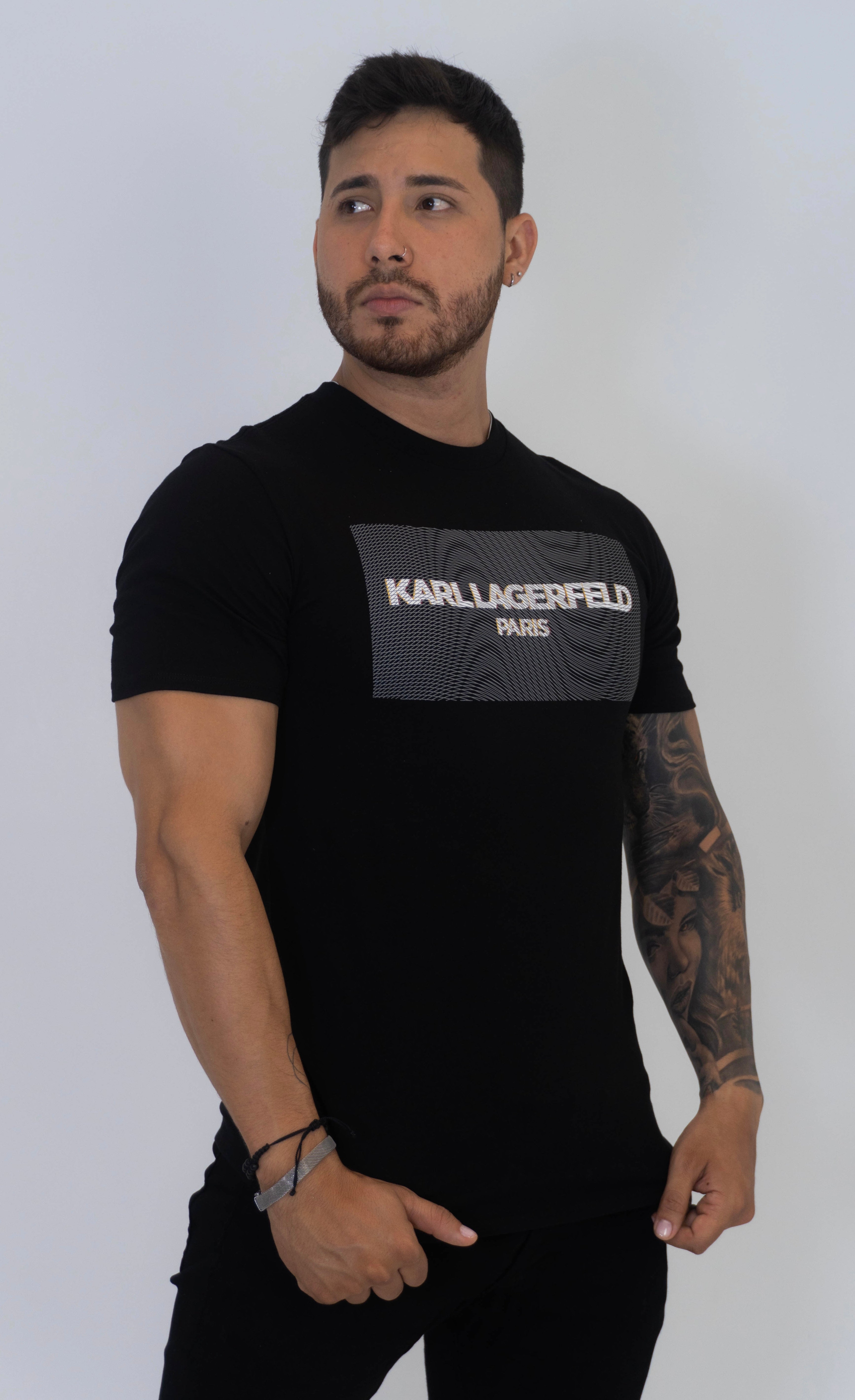 Camiseta Karl Lagerfeld Black