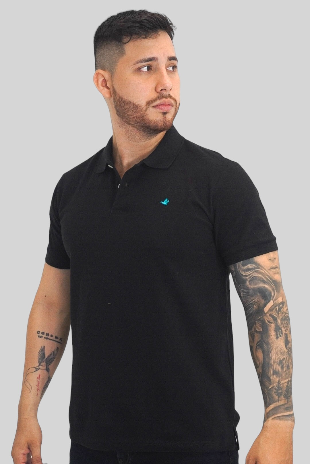 Polo Brooksfield Black Polos