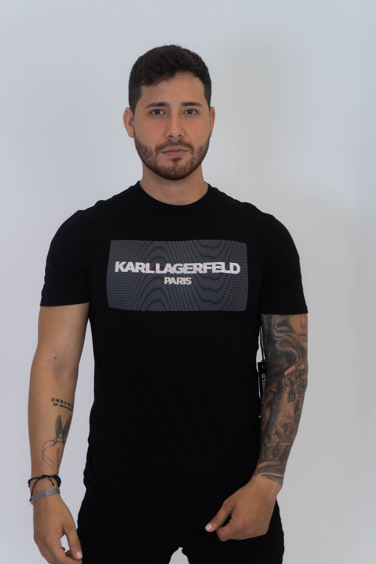 Camiseta Karl Lagerfeld Black