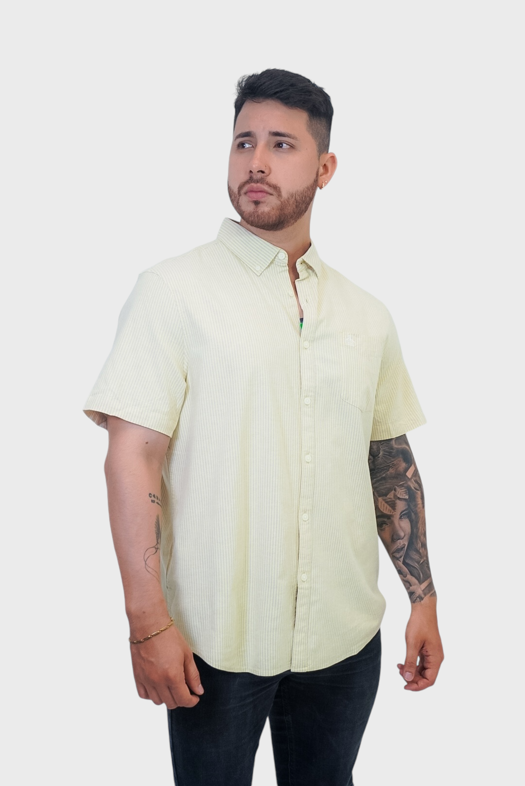 Camisa Penguin Cream Gold S Camisas