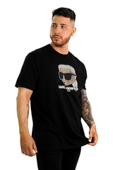 Camiseta Karl Lagerfeld Black