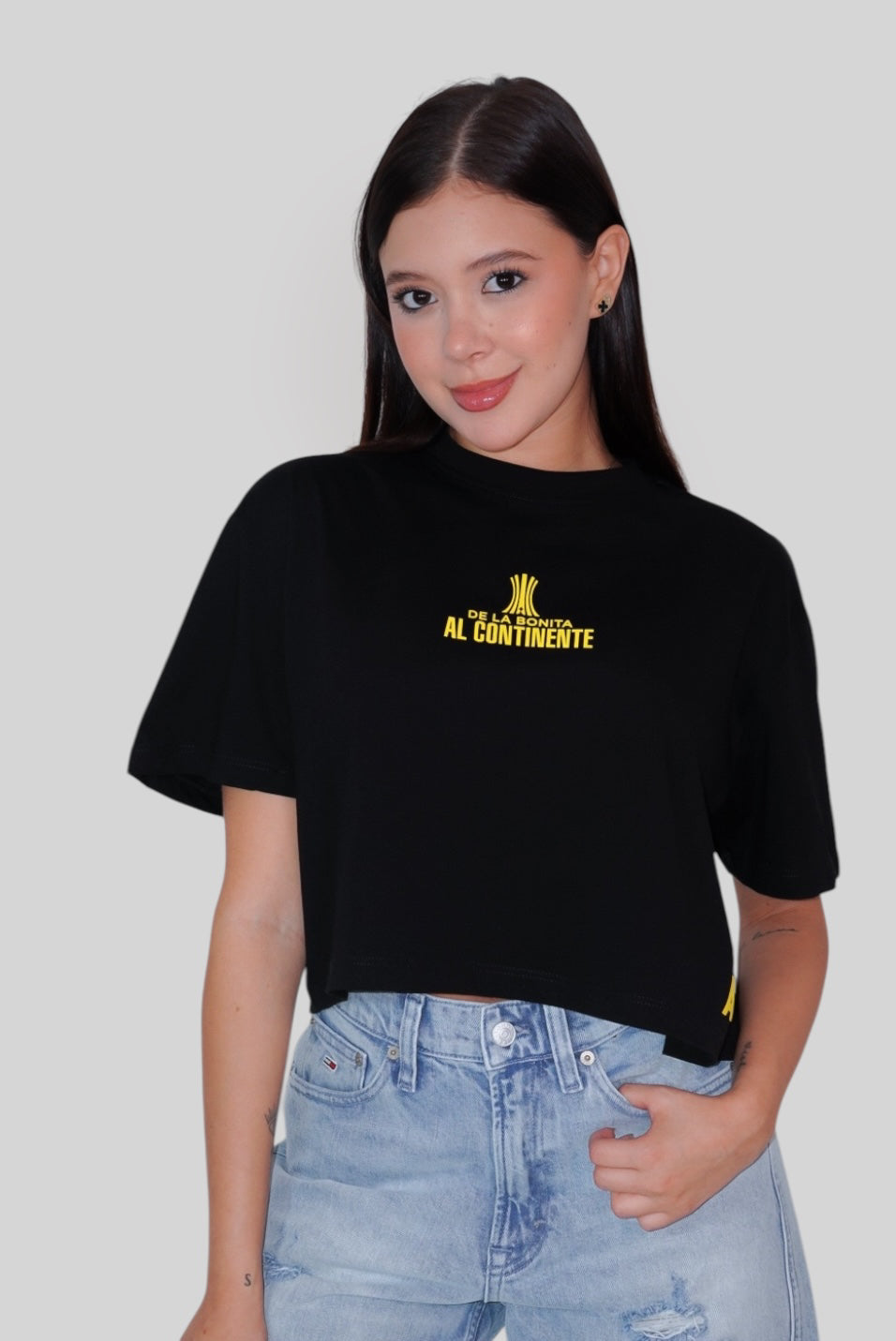 Crop Top Oversize Camiseta