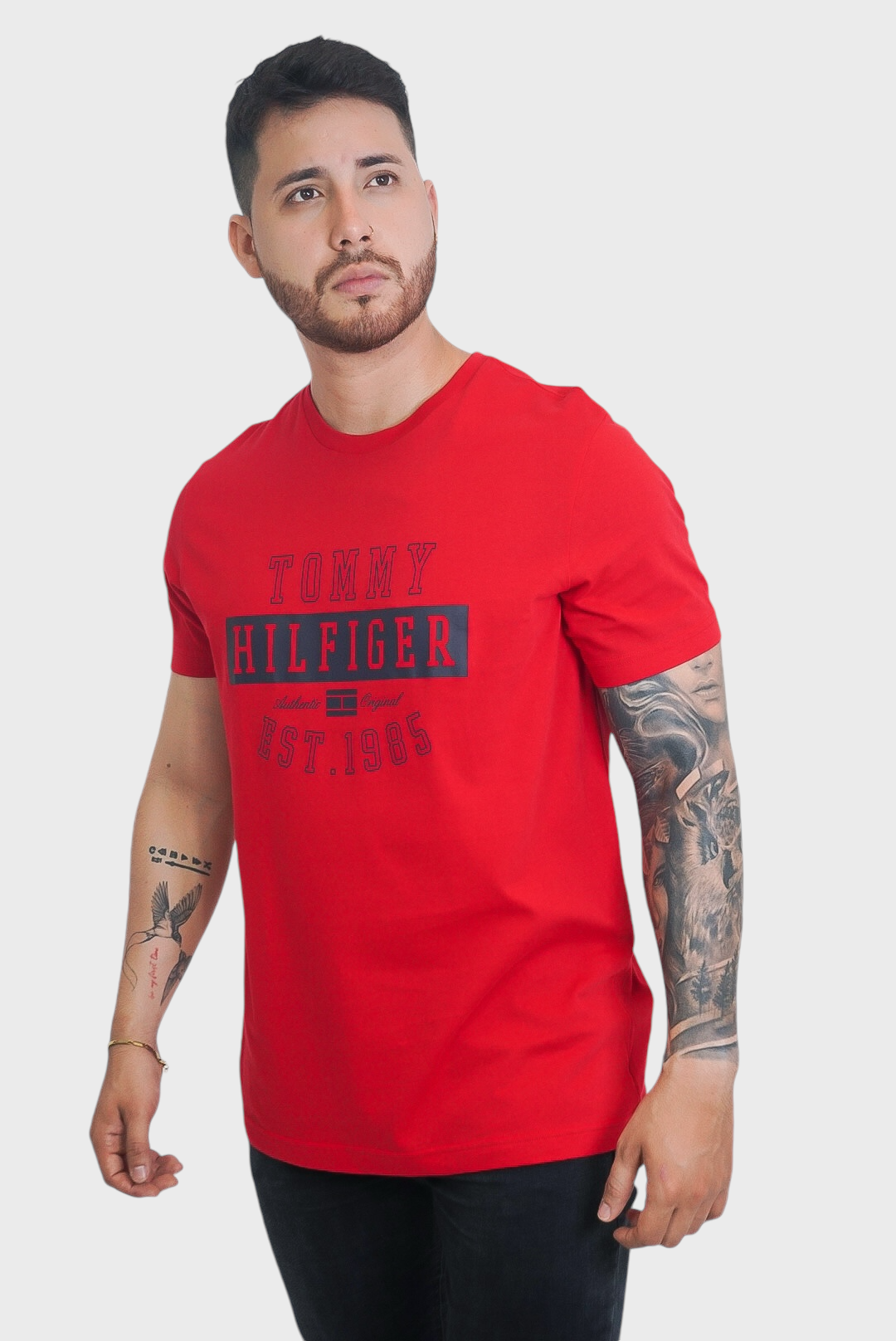 Camiseta Tommy Hilfiger Mahogany