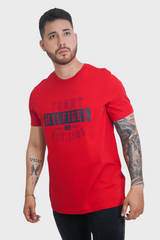 Camiseta Tommy Hilfiger Mahogany