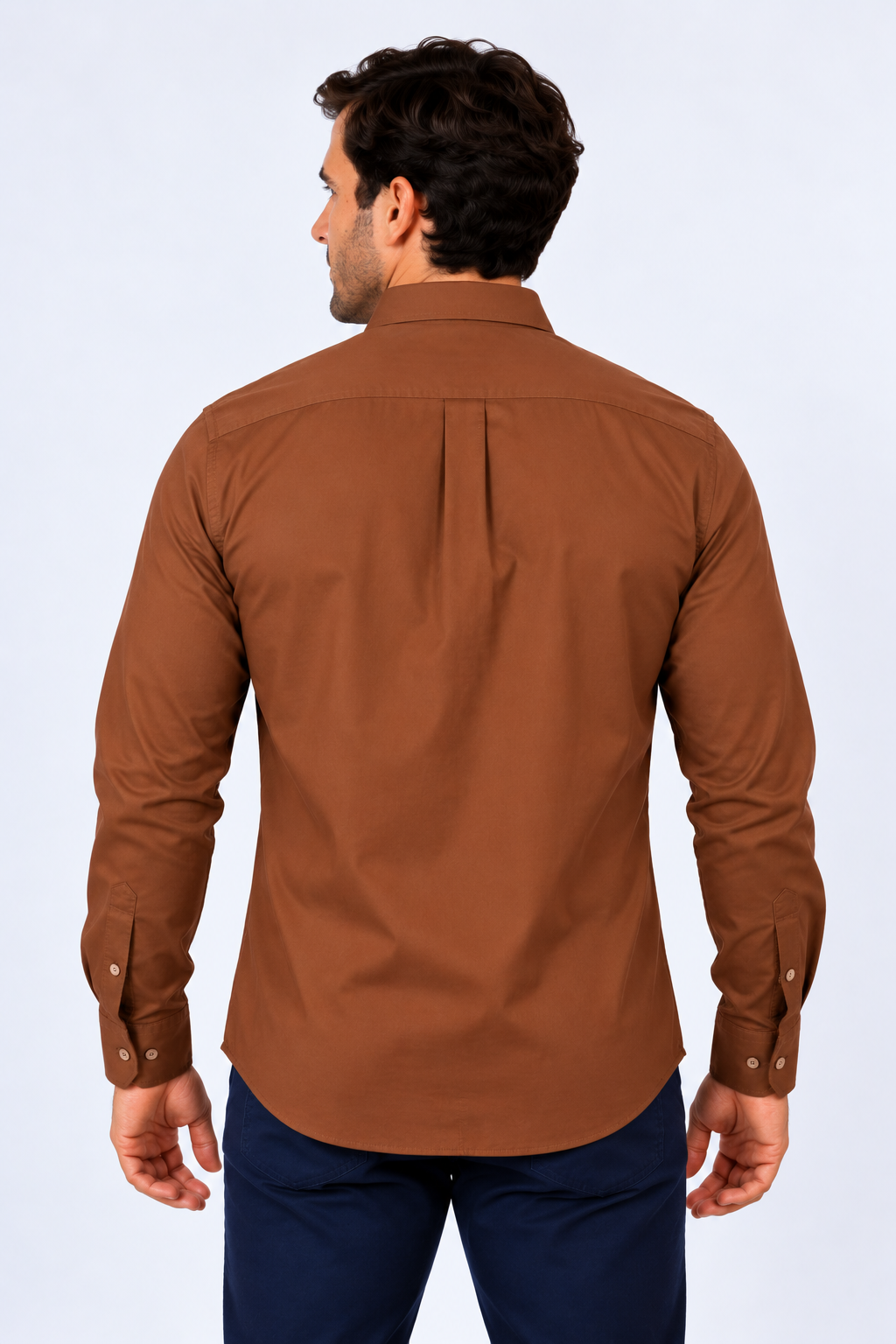 Camisa Manga Larga Hombre Nautica Classic Fit