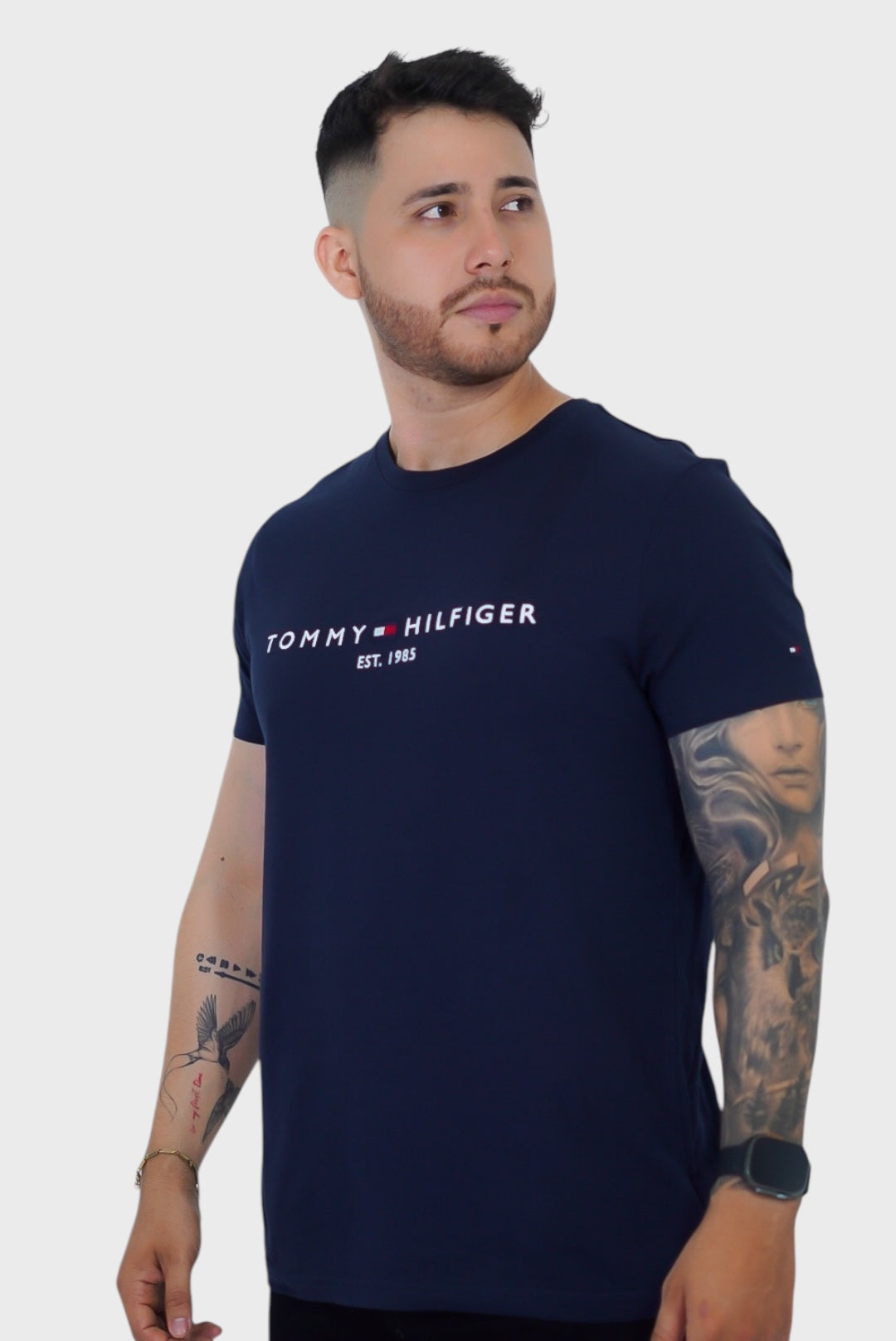 Camiseta Tommy Hilfiger Slim Navy