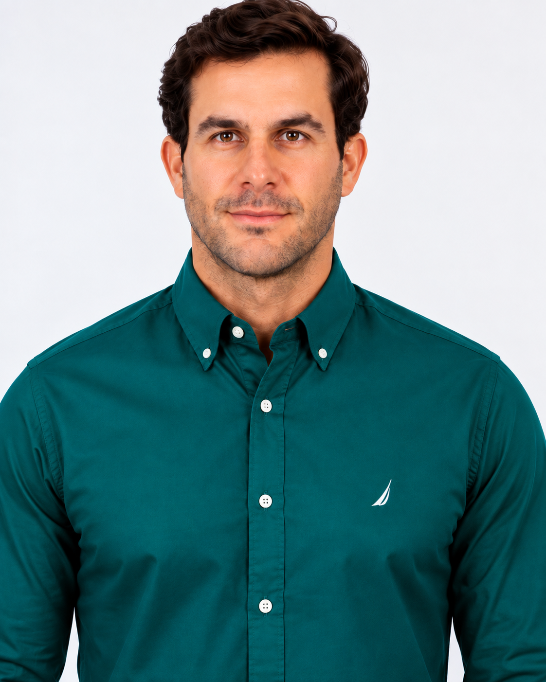 Camisa Manga Larga Hombre Nautica Classic Fit