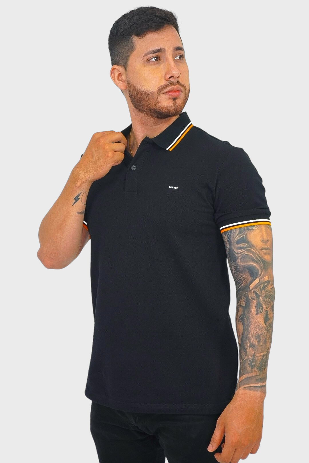 Polo Carven Black