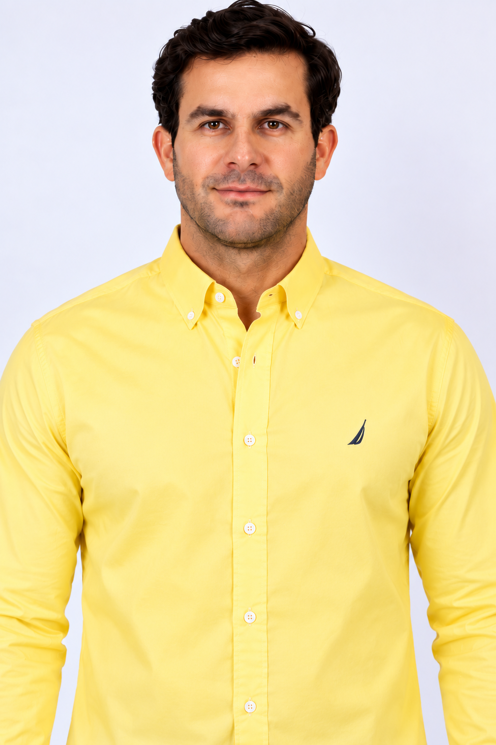 Camisa Manga Larga Hombre Nautica Classic Fit