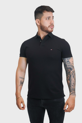 Polo Tommy Hilfiger Black