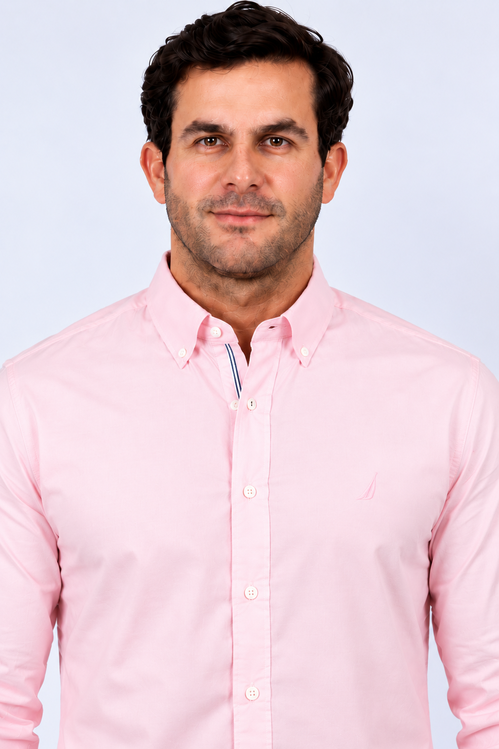Camisa Manga Larga Hombre Nautica Classic Fit