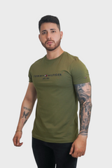 Camiseta Tommy Hilfiger Slim Green