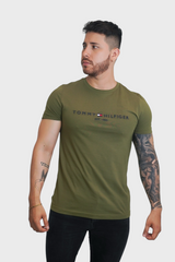 Camiseta Tommy Hilfiger Slim Green