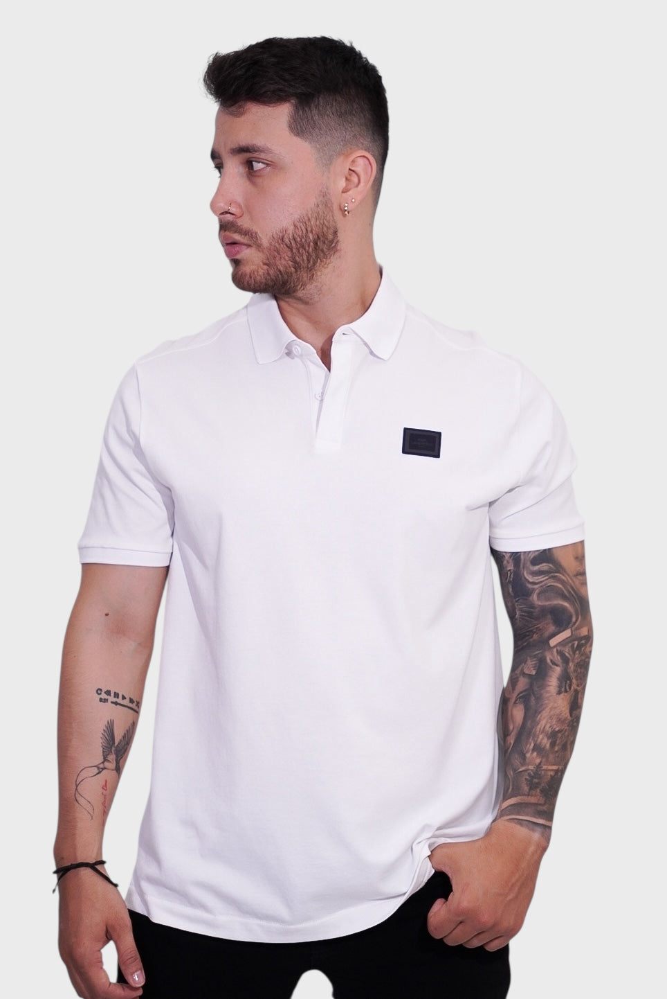Polo Karl Lagerfeld White