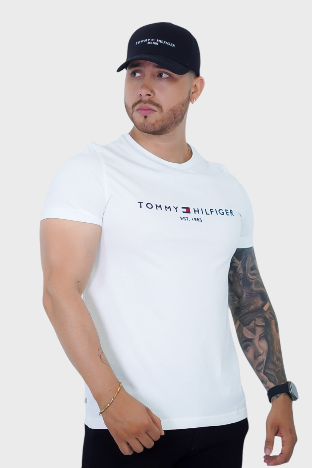 Camiseta Tommy Hilfiger Slim White