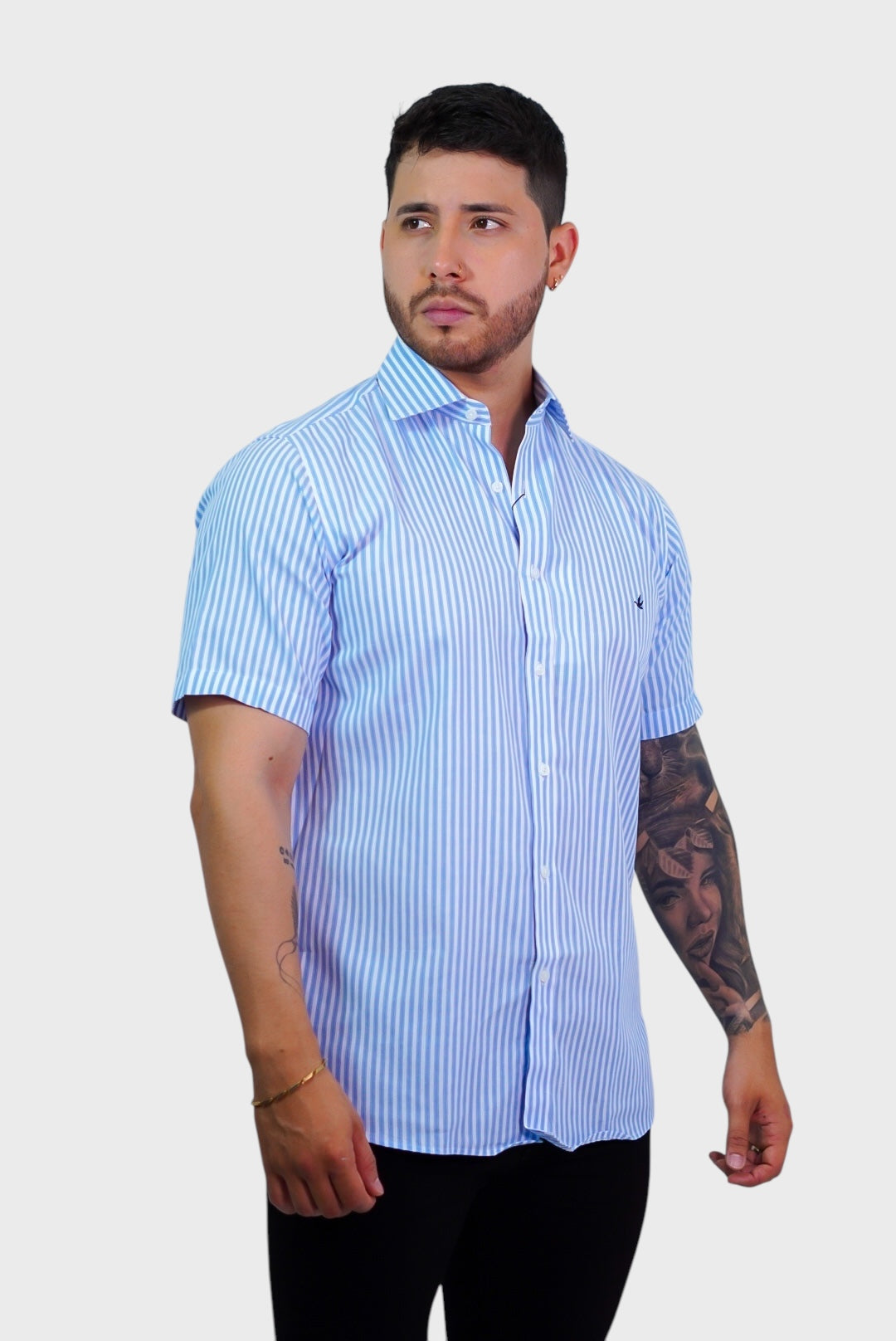 Camisa Brooksfield Blue