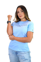 Camiseta Women Tommy Hilfiger Blue