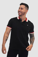 Polo Brooksfield Black Polos