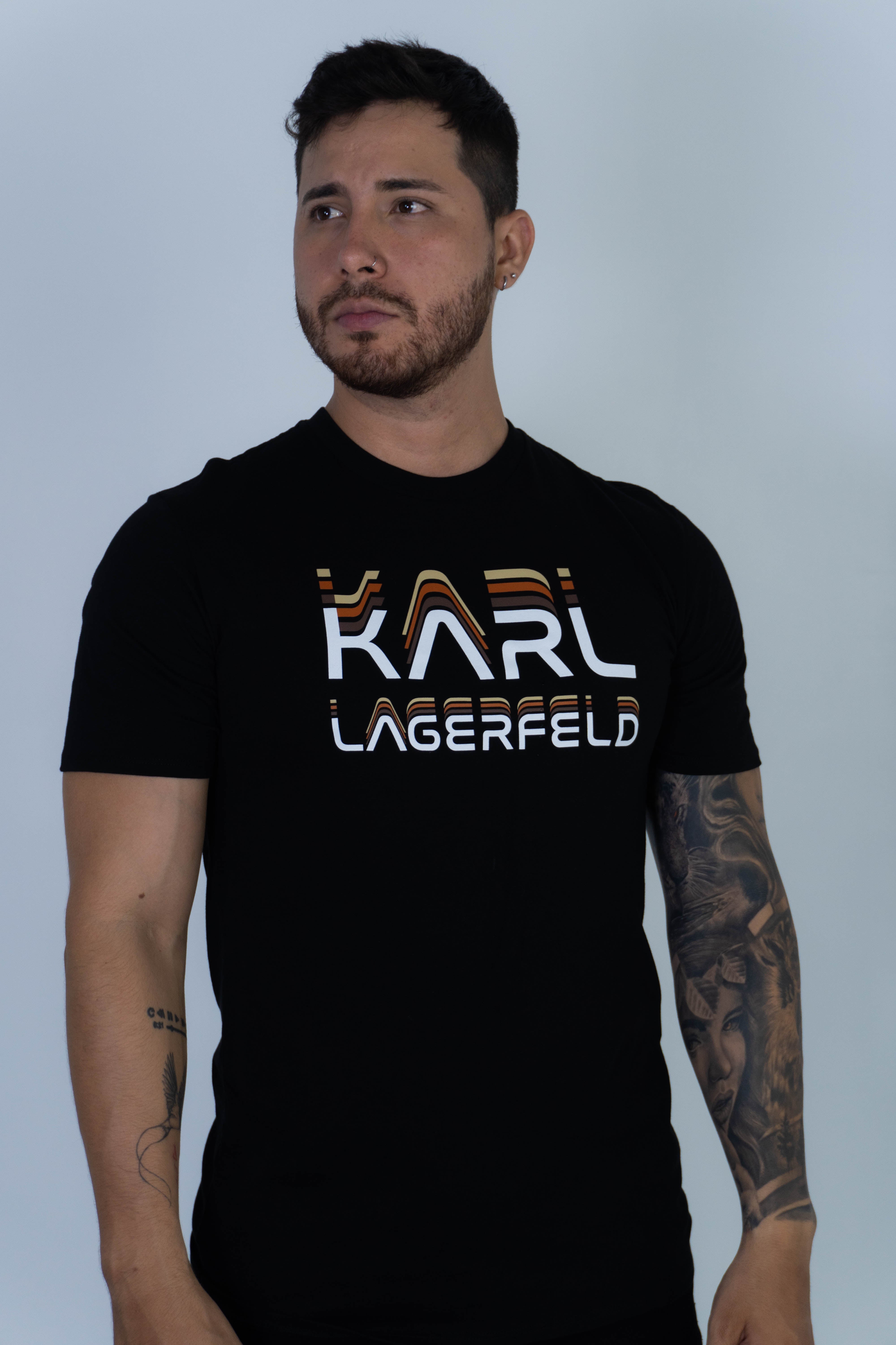 Camiseta Karl Lagerfeld Black