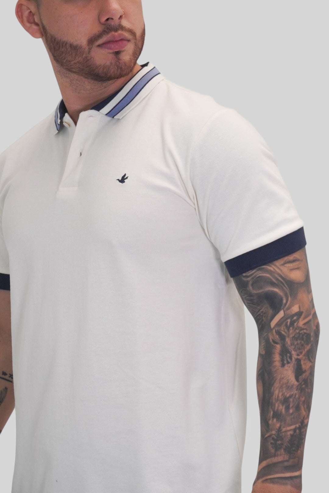 Polo Brooksfield Off White Polos