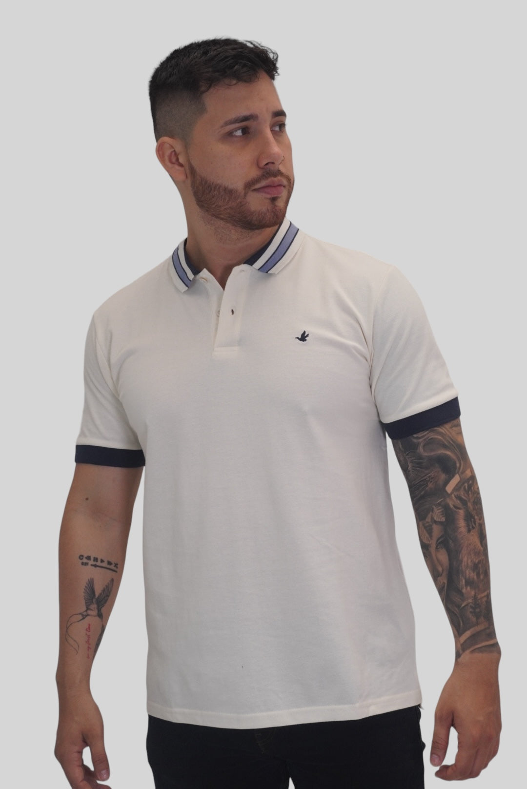 Polo Brooksfield Off White Polos