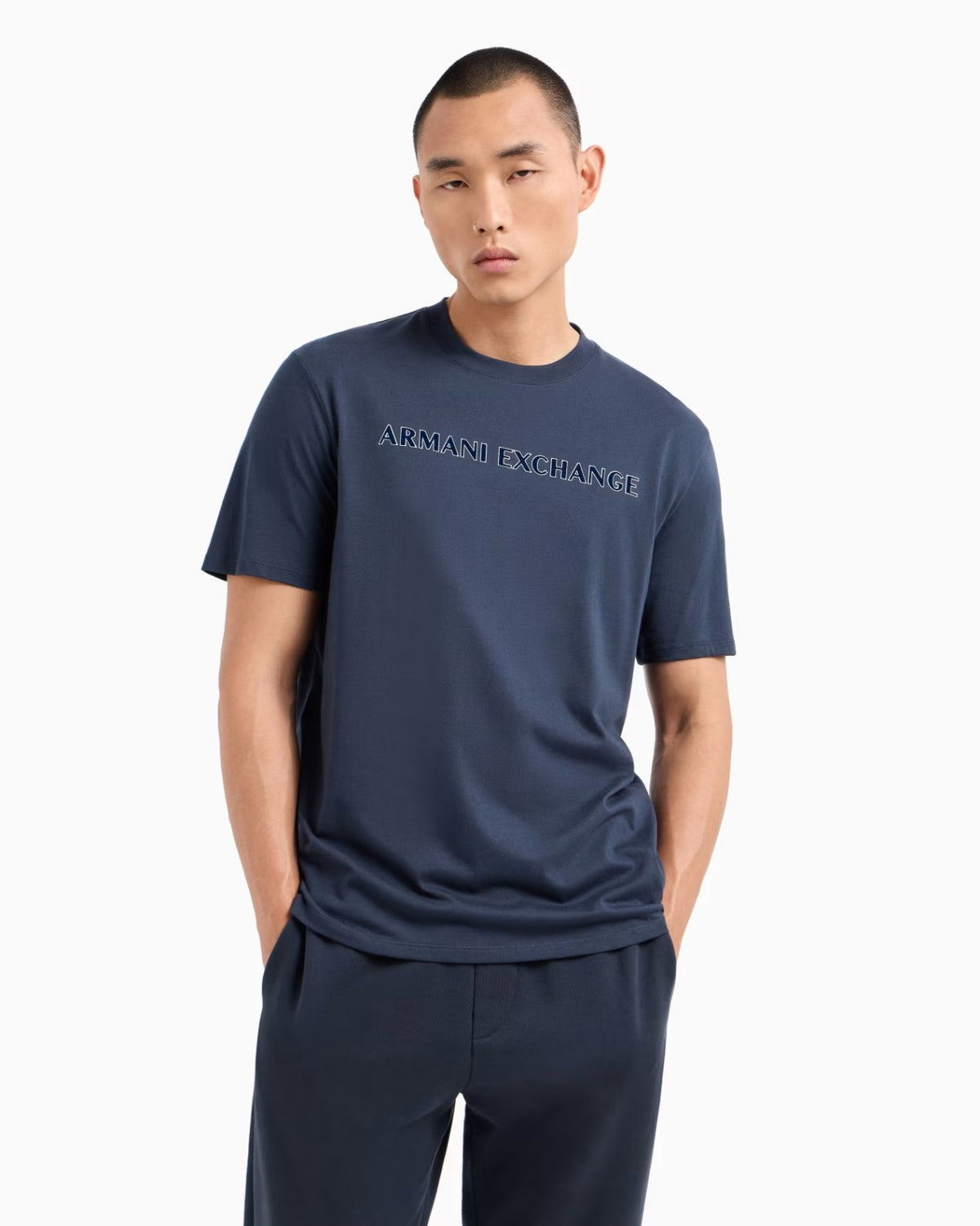 T-Shirt Men Navy Armani Exchange