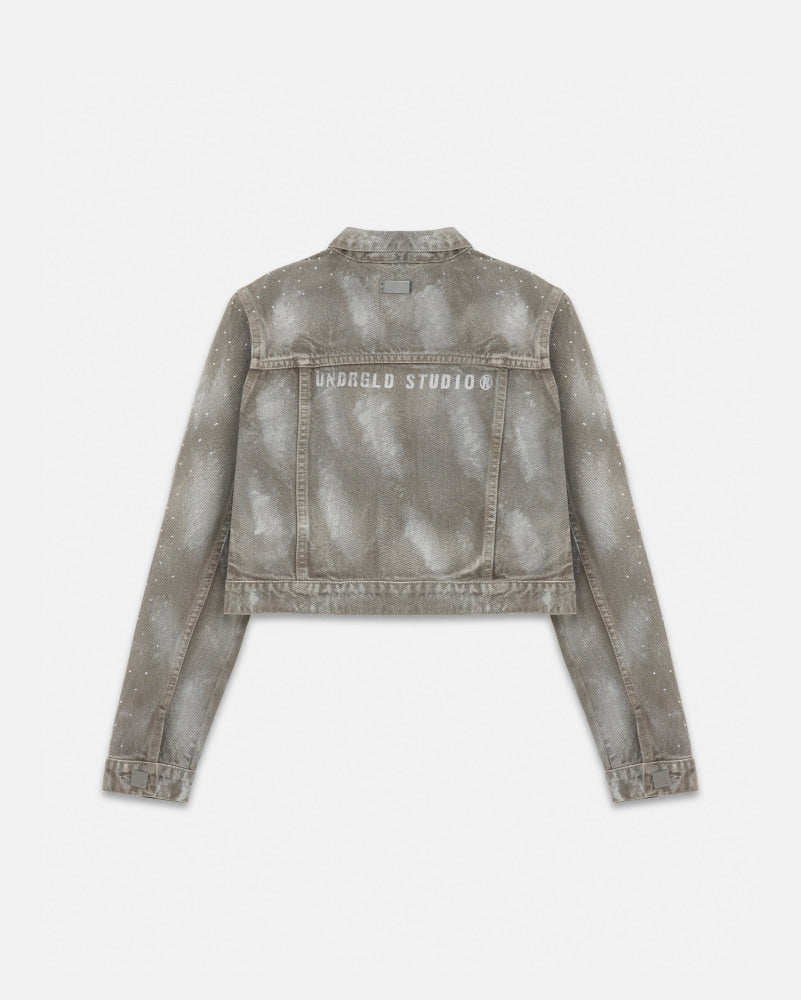 Jacket Women Undergold 94 Spring Worn Logo - Chaqueta
