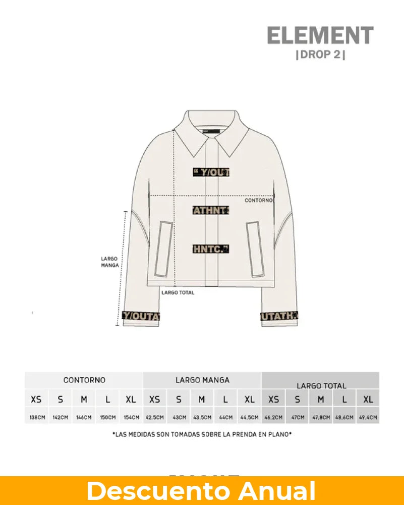 Jacket Y/OUT Glacial XS Chaqueta