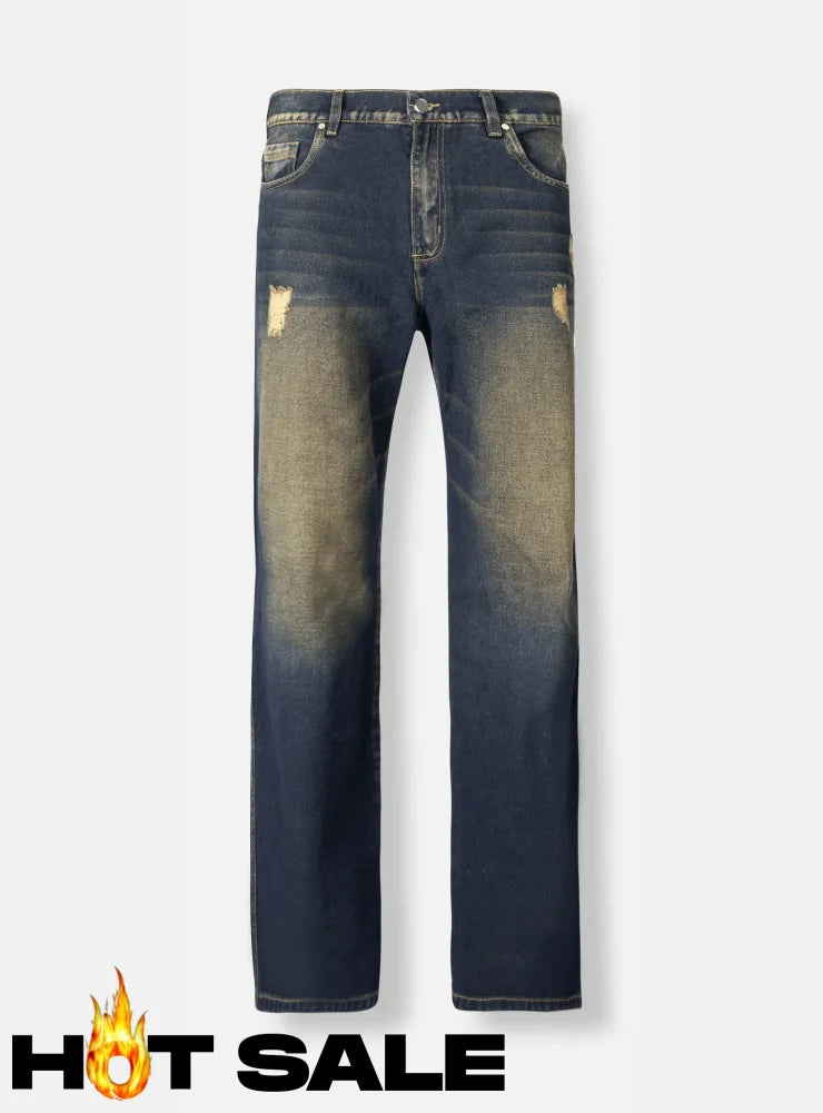 Jean Men Fxckboy Dirty Musgo Jeans